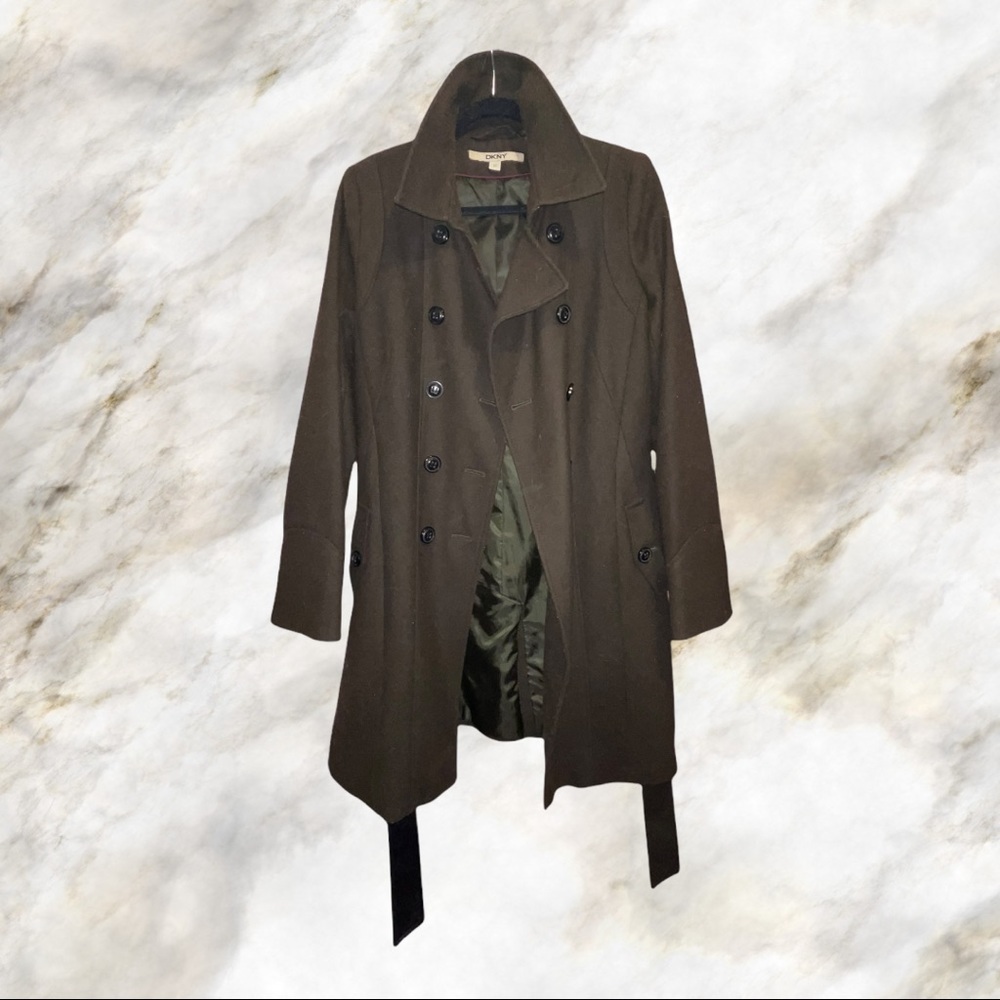 Vintage DKNY pea coat